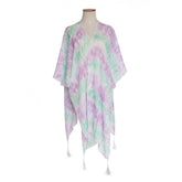 STRIPE PRINT KIMONO FOR WOMENS_CWASC0777
