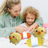 HANDMADE CHICKEN DOLL CROCHET MATERIAL KIT_CWMM1865