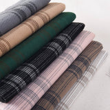 Women Simple Casual Warm Plaid Scarf