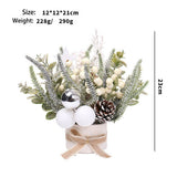 MINI NORDIC CHRISTMAS TREE DECOR TABLETOP GIFT_CWMM9889