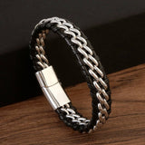 FASHIONABLE WOVEN BRACELET CHAIN BRACELET_CWAJE1460