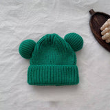 CUTE EARS CHILDRENS FASHIONABLE WARM KNITTED HAT_CWAH2932