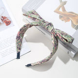 2024 RETRO PRINTED SIMPLE BOW HEADBAND_CWAHA1702