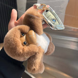 NEW CUTE PRUSSIAN MONKEY CAR KEYCHAIN PENDANT_CWMM2489