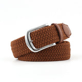 Trendy Elastic Braided Casual Elastic Belt_Cwabe0605