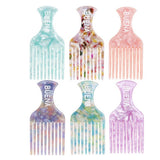 ACETATE HAIR COMB WITH WIDE TEETH AND LONG HANDLE_CWAHA4233