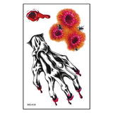 BLOODY SCAR TATTOOS HALLOWEEN PARTY WOUNDS_CWMM8378