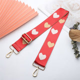 Women Simple Heart-Shaped Adjustable Bag Strap_Cwmm0391