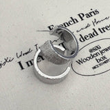 LIGHT LUXURY CURVED EARRINGS_CWAJE1449