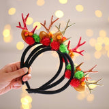 CHRISTMAS DEER ANTLERS CHILDRENS HEADBAND_CWAHA2737