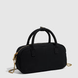 RACING STYLE SUEDE BOSTON CHAIN SHOULDER BAG_CWAB5727