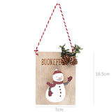 Wooden Christmas Photo Card Clip Tree Ornament_Cwmm9752