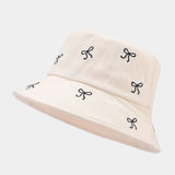 2024 NEW SIMPLE TRAVEL BOW BUCKET HAT_CWAH1569