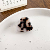 MINI HEART ACETATE CLAW CLIP ELEGANT SIDE CLIP_CWAHA0732