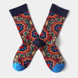 RETRO JACQUARD STREET SKATEBOARD SOCKS_CWMS0162