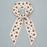 FLORAL LETTER SCARF FOR HAIR OR GIFT_CWASC0066