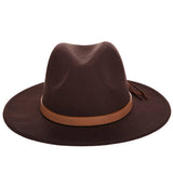 NEW AUTUMN AND WINTER FLAT BRIM JAZZ HAT_CWAH2098