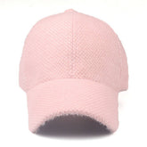 Winter Plush Baseball Cap Unisex Warm Street Style_Cwah1007