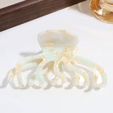 OCTOPUS ACETATE HAIR CLAW COLORFUL FASHION CLIP_CWAHA2211