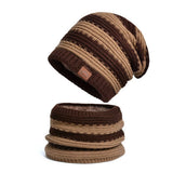 Warm Fleece Hat And Scarf Two Piece Set_Cwasc1129
