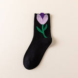 AUTUMN AND WINTER COTTON BREATHABLE MID CALF SOCKS_CWMS0920