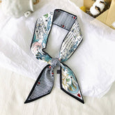 MYSTIC TAROT PATTERN LONG RIBBON NECK HAIR TIE_CWASC0745