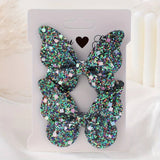 3D GRADIENT GLITTER BOW BABY HAIR CLIP_CWAHA6755