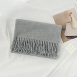COZY SOLID COLOR WINTER SCARF WITH FOR WOMEN_CWASC0991
