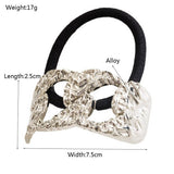 MINIMALIST DOUBLE ARC HOLLOW METAL HAIR TIE_CWAHA6236