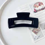Vintage Square Large Acetate Hair Clip_Cwaha07188