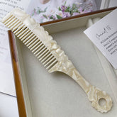 RETRO TORTOISESHELL COLOR HANDLE WAVY COMB_CWMM1082