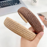 SIMPLE AND ELEGANT RETRO BRAIDED HEADBAND_CWAHA1602