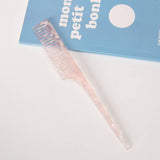 ACETATE LONG HANDLE COMB ELEGANT RETRO HAIR BRUSH_CWMM6430