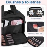 LARGE WIDE MAKEUP STORAGE TOILETRY BAG_CWAB2350