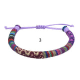 BOHEMIAN ETHNIC STYLE COLORFUL HANDWOVEN BRACELET_CWMM0538