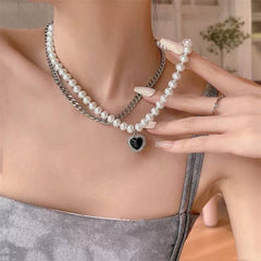 TEMPERAMENT EXAGGERATED HEART PENDANT NECKLACE_CWAJE2002