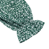 Square Neck Long Sleeve Floral Jumpsuit