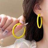 PERSONALIZED NICHE ROUND HOOP EARRINGS_CWASC1330