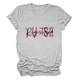 Trendy Plus Size T-Shirt For Women, Short Sleeve_Cwdsd8363