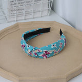RETRO BUTTERFLY PRESSED WIDE BRIM HEADBAND_CWAHA1689