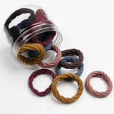 20PCS SCRUNCHIES ELASTIC HAIR BANDS_CWAHA0134