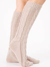 Trendy Winter Fashion Knee High Warm Knit Socks_Cwms111