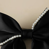 2024 NEW BOW BLACK PEARL HAIRPIN_CWAHA1811