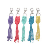 HANDCRAFTED BRAIDED KEY RING KEYCHAIN_CWMM1580