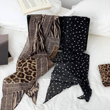 CHIFFON SCARF VERSATILE NECK WRAP HAIR ACCESSORY_CWASC1977