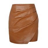 SEXY HIGH WAIST IRREGULAR PU LEATHER SKIRT_CWBSS0391