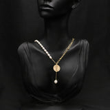 LUXURY NATURAL FRESHWATER PEARL NECKLACE_CWAJE3850