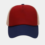 SPLICED LIGHT PANEL BREATHABLE BASEBALL CAP_CWAH1572