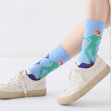 GRAFFITI TIDE SKATEBOARD STREET SOCKS_CWMS0173
