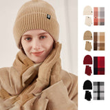 Winter Shawl Cold-Proof Thickened Knitted Suit_Cwmm2874